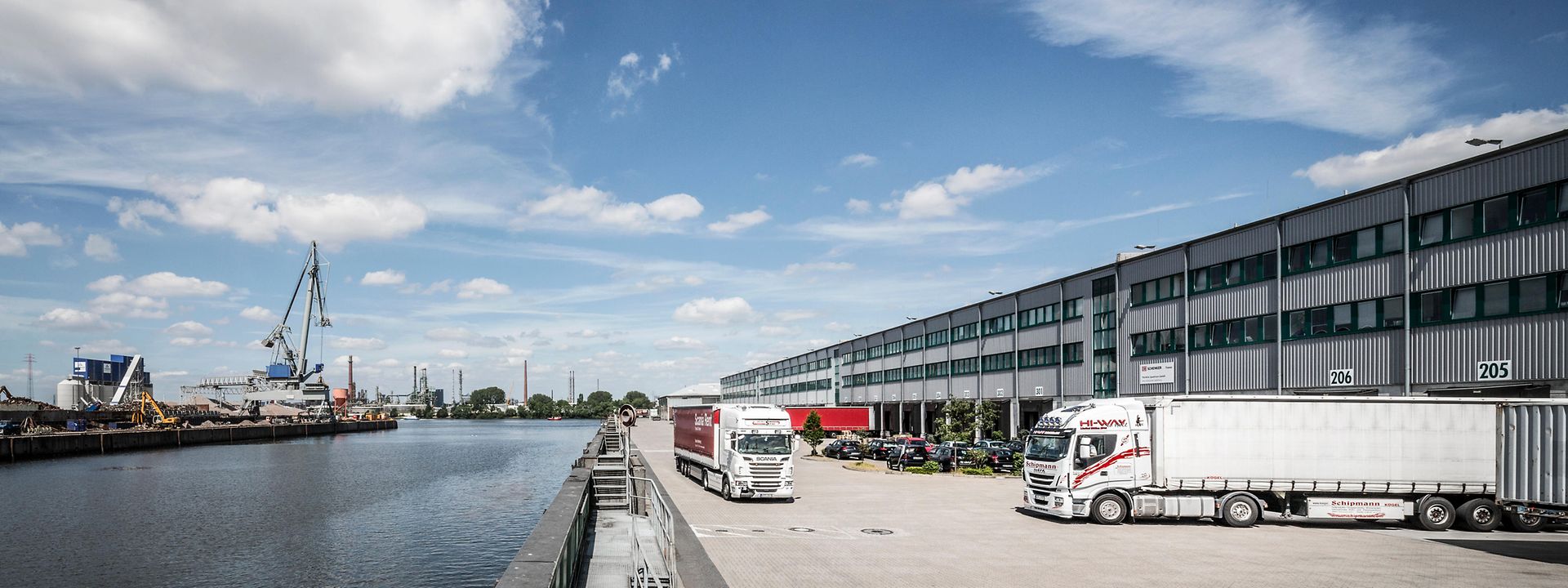 Ihr Logistikstandort am Hafen Hamburg